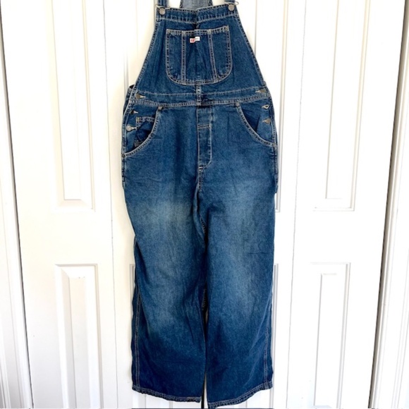 Vintage Levi's Two Horse Brand Carpenter Overalls 90's - Picture 1 of 11